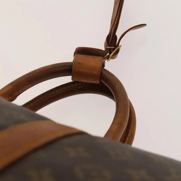 LOUIS VUITTON Monogram Keepall 55 Boston Bag M41424 LV Auth 139234 - Picture 9 of 16
